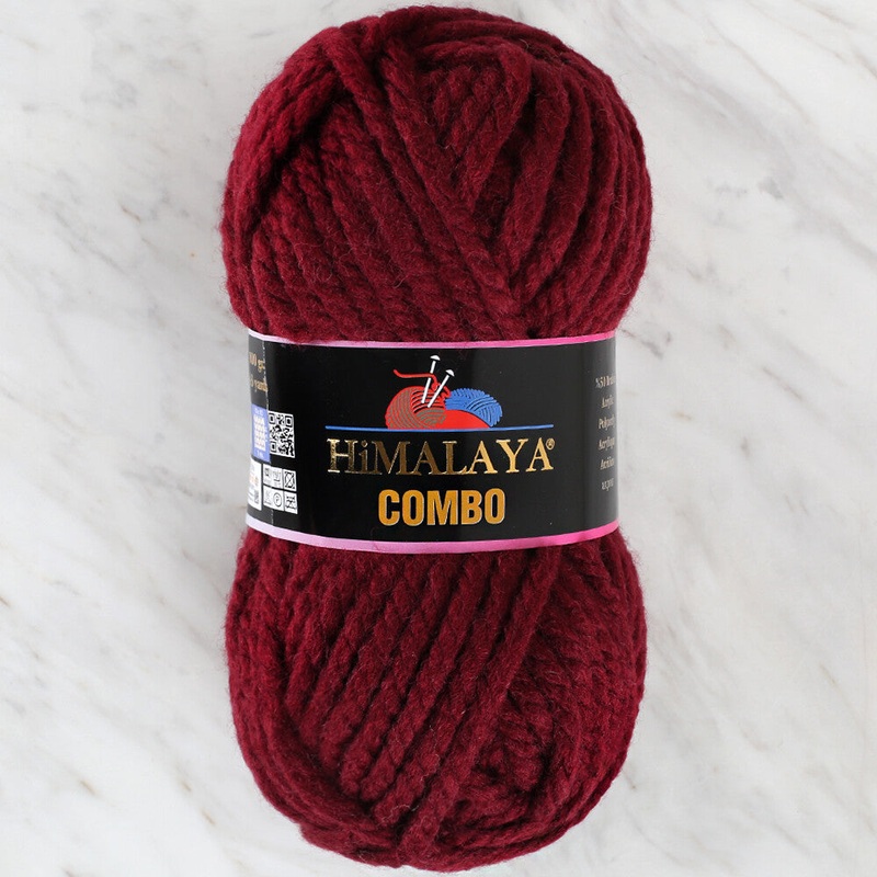 Himalaya Combo Yarn, Burgundy – 52740