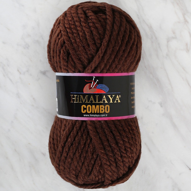 Himalaya Combo Yarn, Dark Brown – 52713