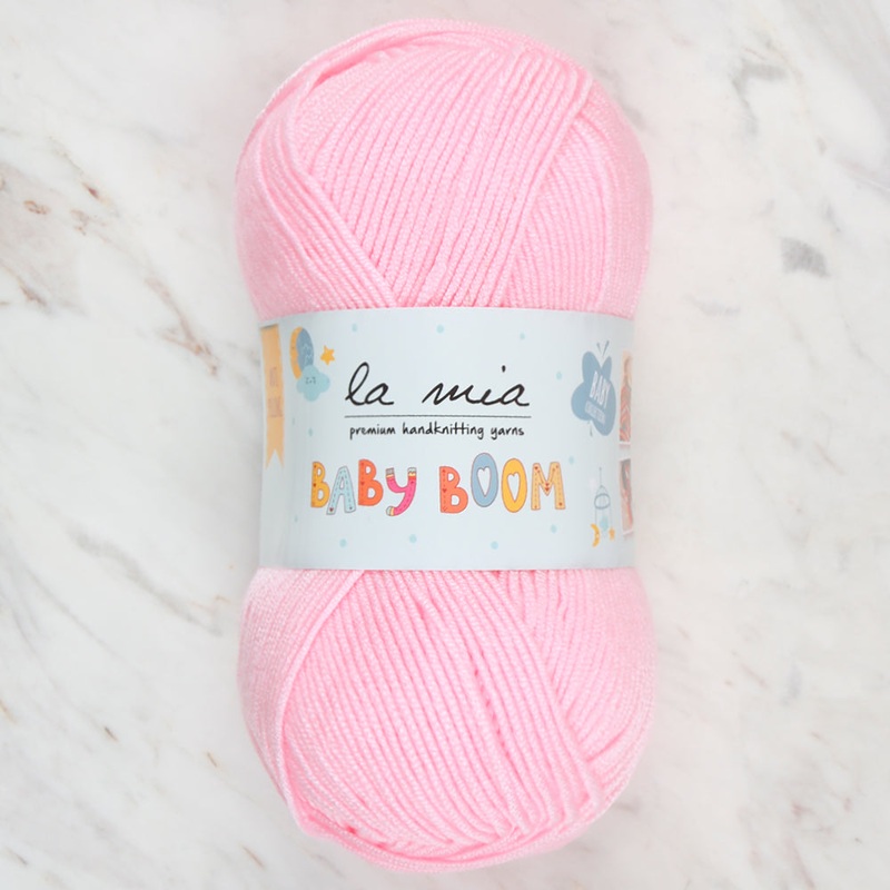 La Mia Baby Boom Yarn, Baby Pink – 782