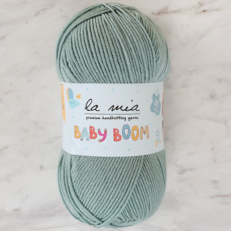 La Mia Baby Boom Yarn, Green – 493