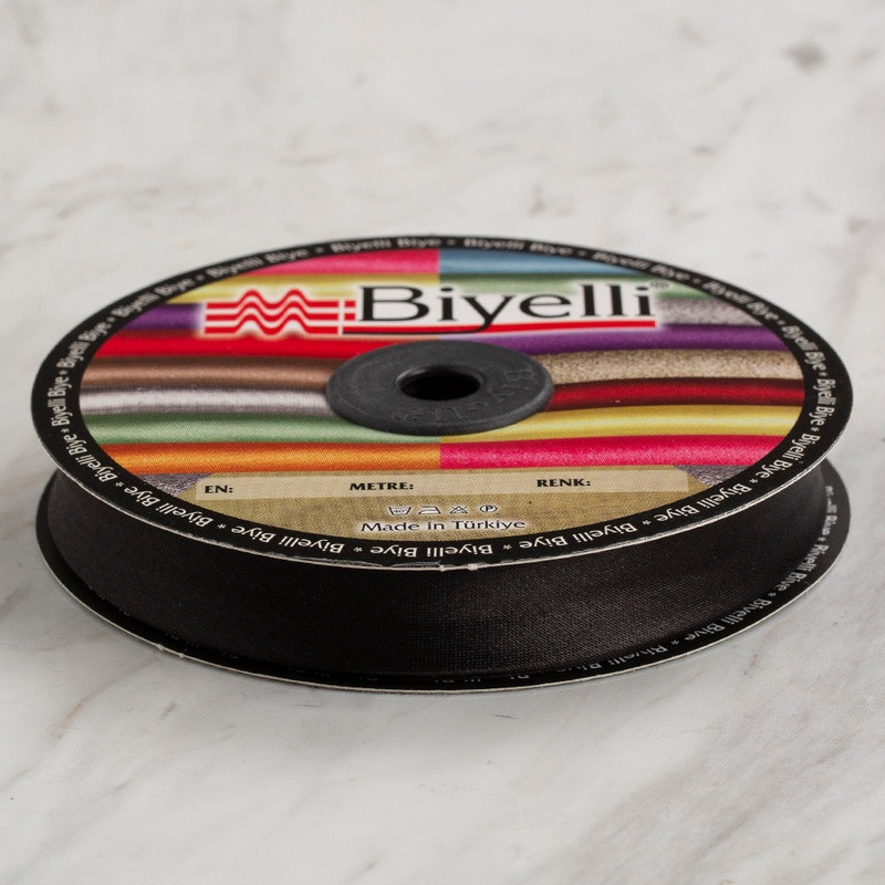 Loren Biyelli Cotton Piping Cord, Black – 24