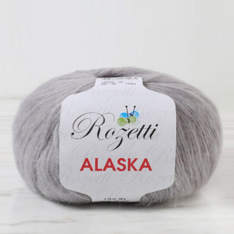Rozetti Alaska Yarn, Grey – 231-22