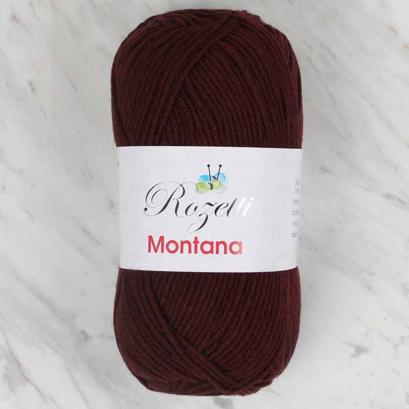 Rozetti Montana Knitting Yarn, Burgundy – 155-32