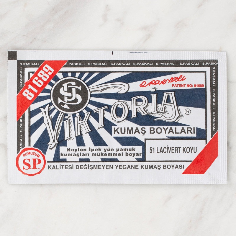 Viktoria Fabric Dye, Dark Navy – 51