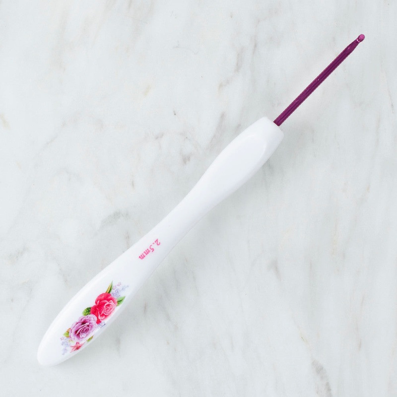 Yabal 2.5 mm Plastic Handle Crochet Hook – YBL – 100