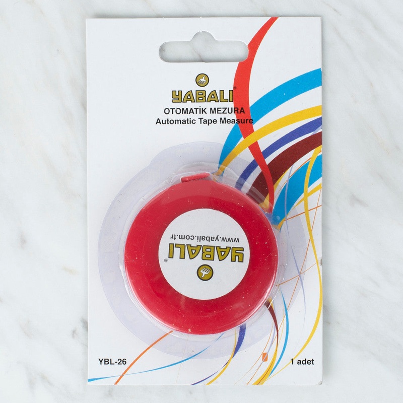 Yabal Automatic Tape Measure, Red – YBL – 26