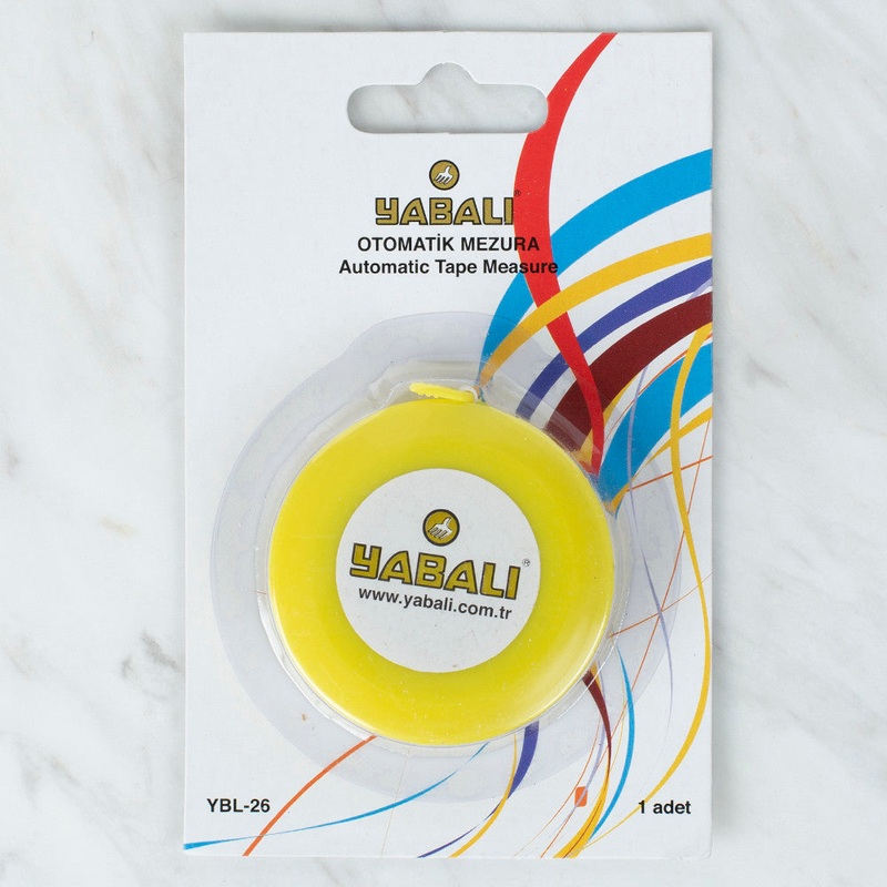 Yabal Automatic Tape Measure, Yellow – YBL – 26