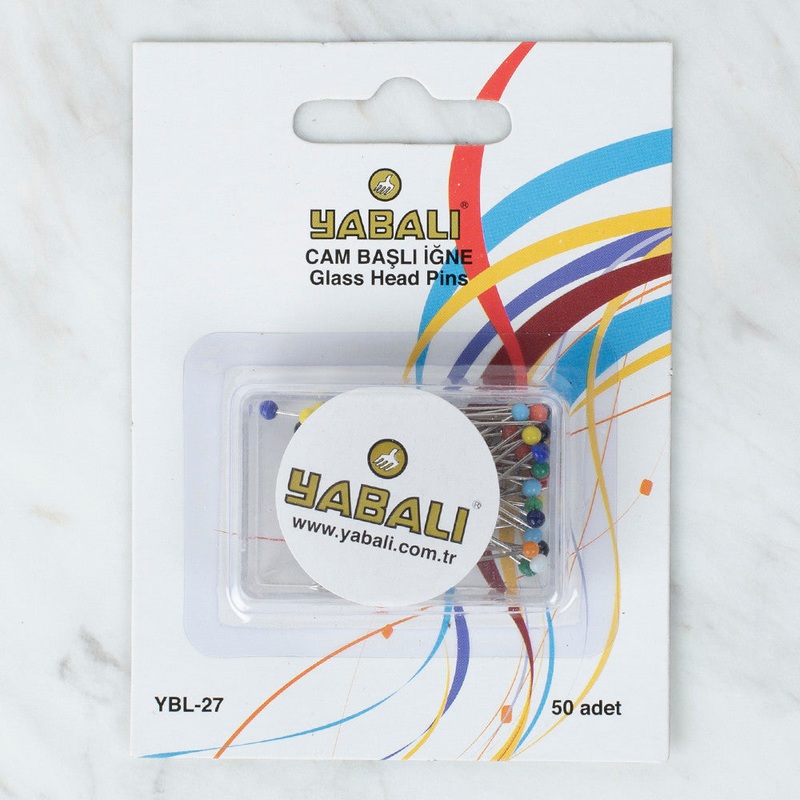 Yabal Glass Head Pins – YBL – 27