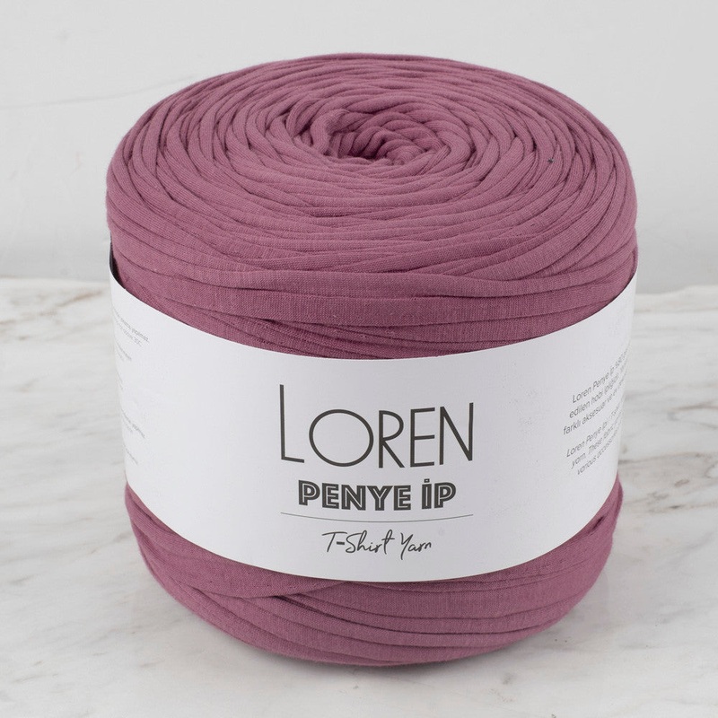 Loren T-Shirt Yarn, Dusty Rose – 88