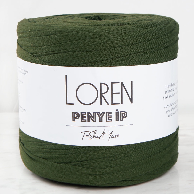 Loren T-Shirt Yarn, Green – 84
