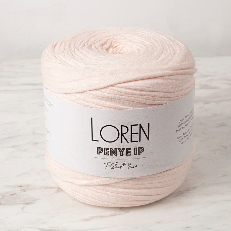 Loren T-Shirt Yarn, Powder Pink – 96