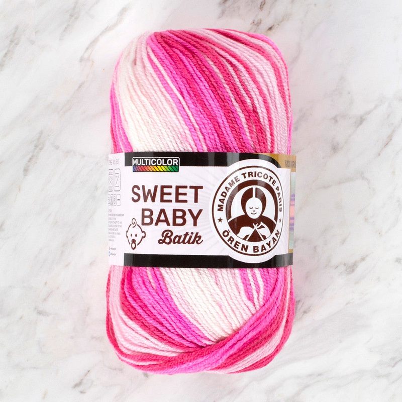 Madame Tricote Paris Sweet Baby Batik, Variegated – 325