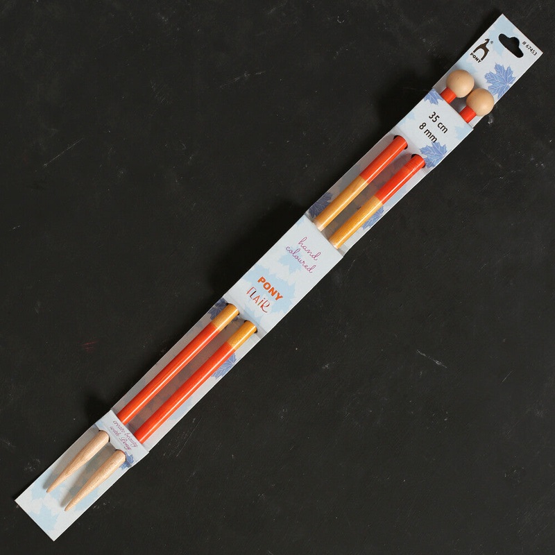 Pony Flair 8 mm 35 cm Maple Knitting Needle – 67453