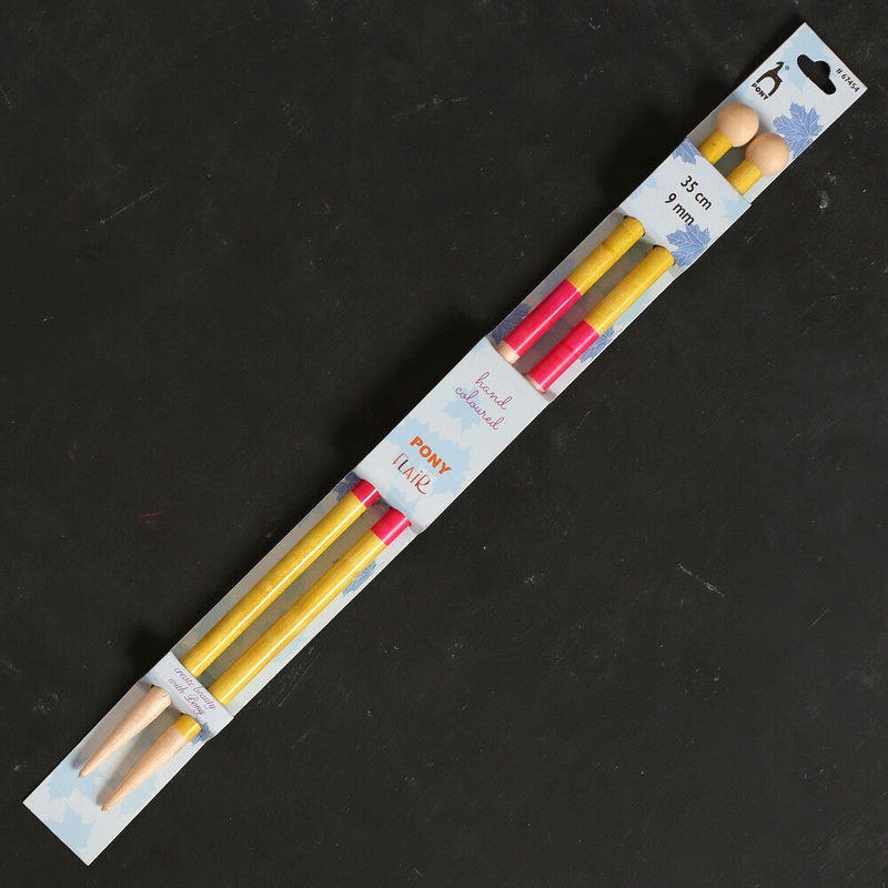 Pony Flair 9 mm 35 cm Maple Knitting Needle – 67454