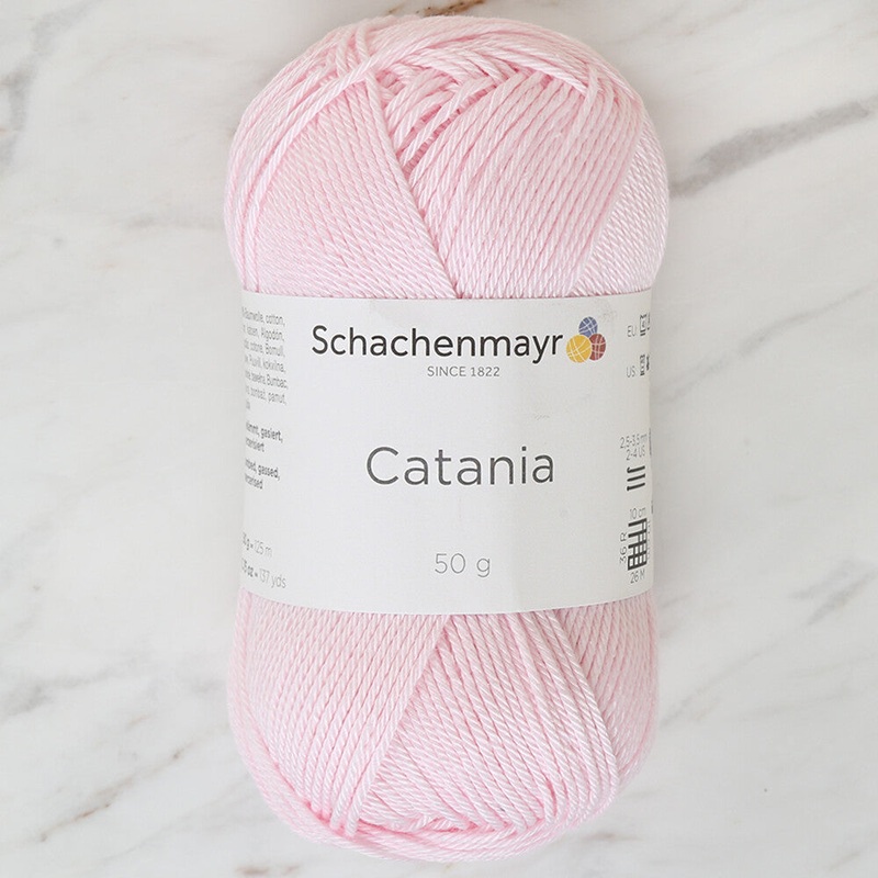 Schachenmayr Catania 50gr Yarn, Light Pink – 08414