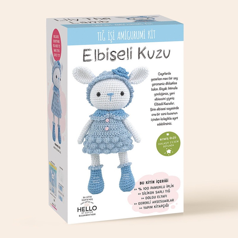 Tuva Amigurumi Kit, Lily the Lamb – SCF09