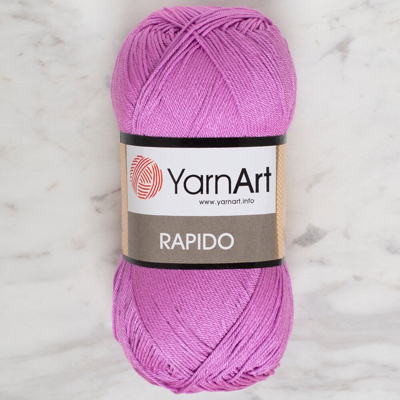 YarnArt Rapido Knitting Yarn, Dark Pink – 684