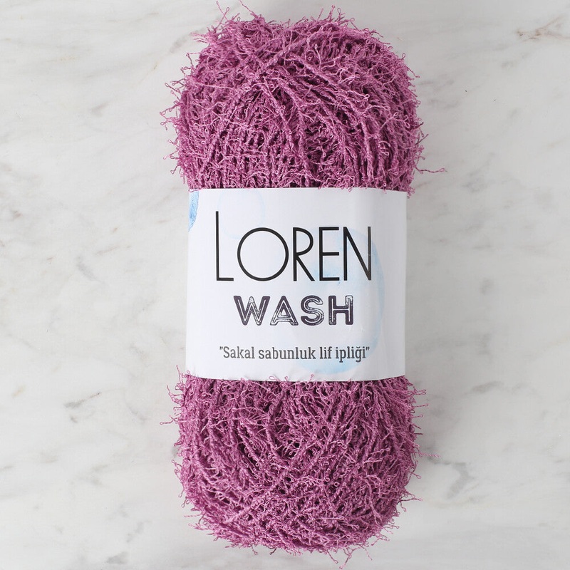 Loren Wash Knitting Yarn, Light Purple – R098