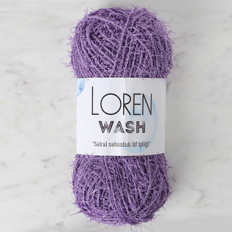 Loren Wash Knitting Yarn, Lilac – R020