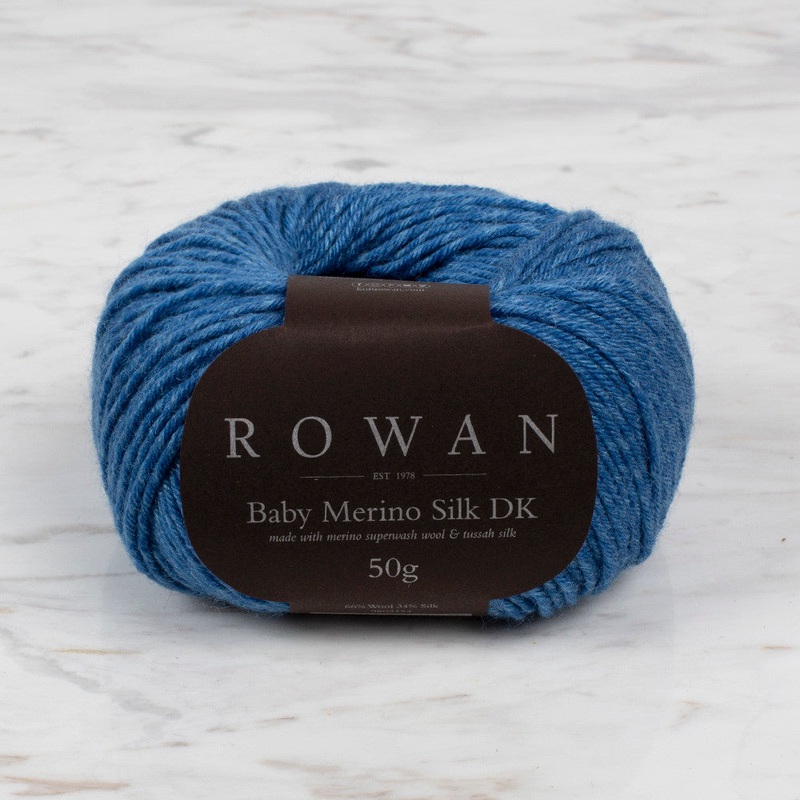 Rowan Baby Merino Silk DK Yarn, Bluebird – SH00684