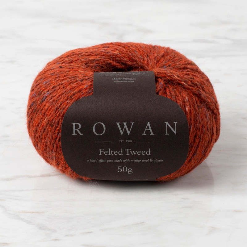 Rowan Felted Tweed Yarn, Ginger – 154