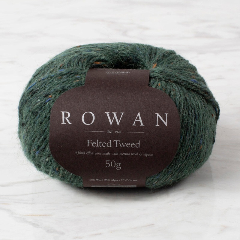 Rowan Felted Tweed Yarn, Pine – 158