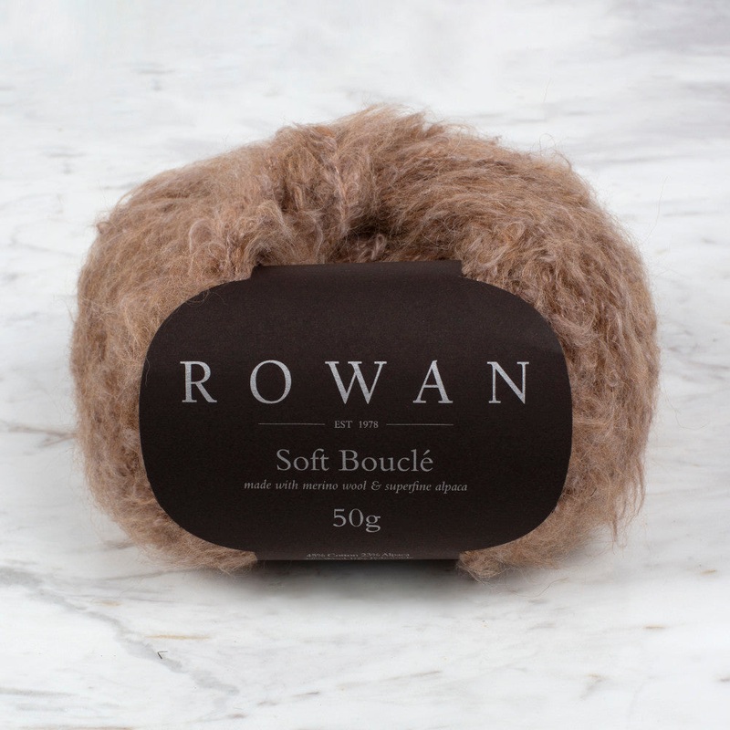 Rowan Soft Boucle Yarn, Biscuit – 608