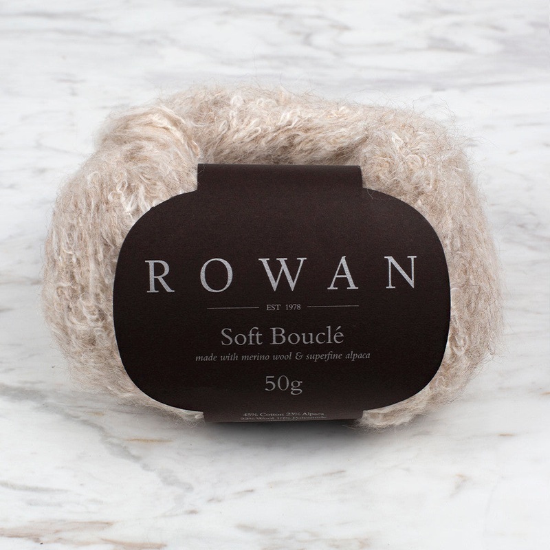 Rowan Soft Boucle Yarn, Natural – 602