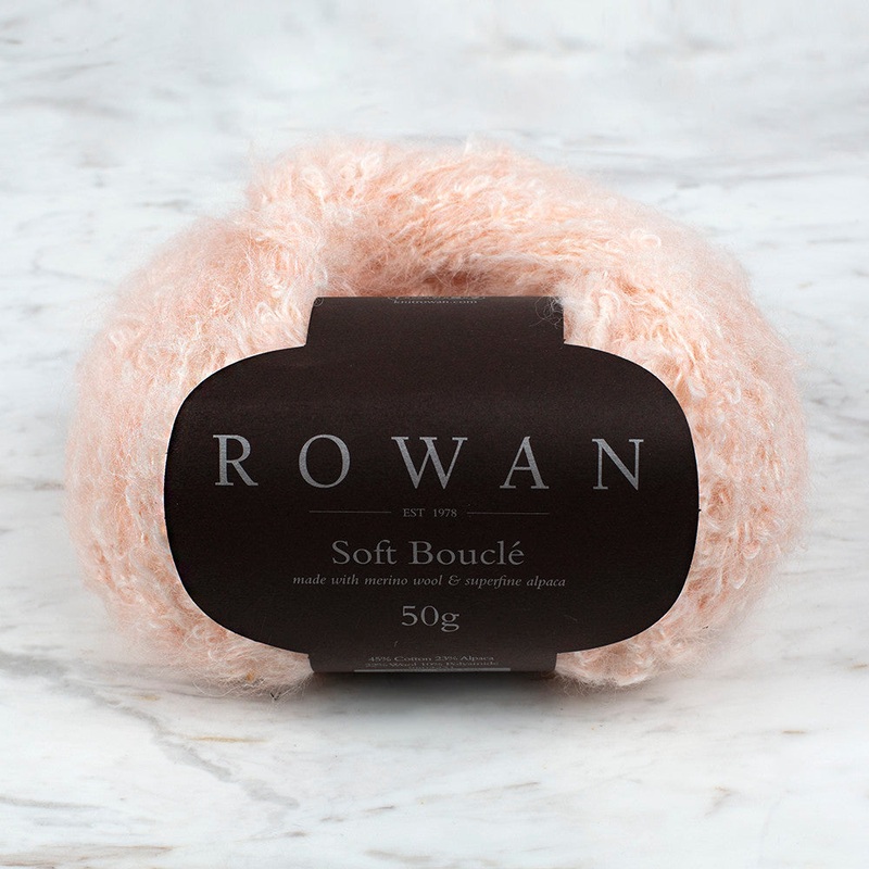Rowan Soft Boucle Yarn, Shrimp – 601