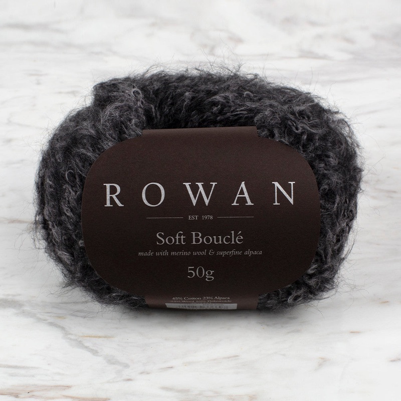 Rowan Soft Boucle Yarn, Slate – 605