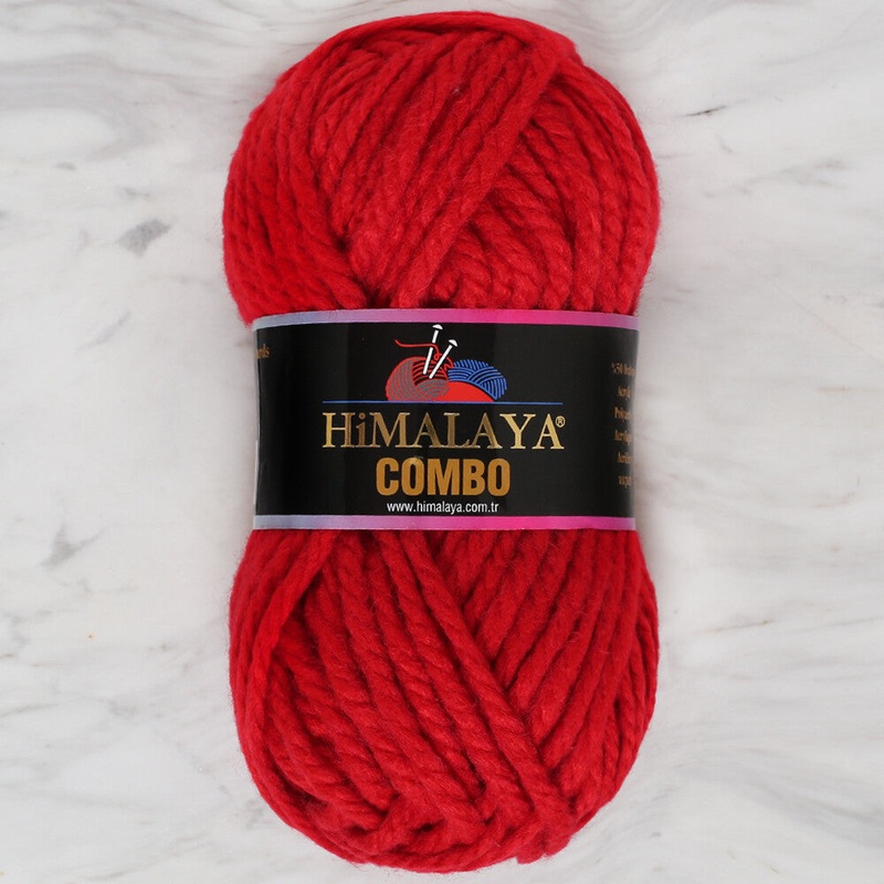 Himalaya Combo Yarn, Red – 52711