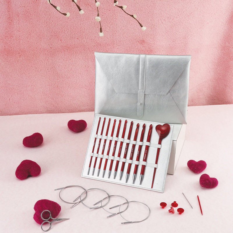 Knitpro Amore Afghan/Tunisian Crochet Hook Set – 200670