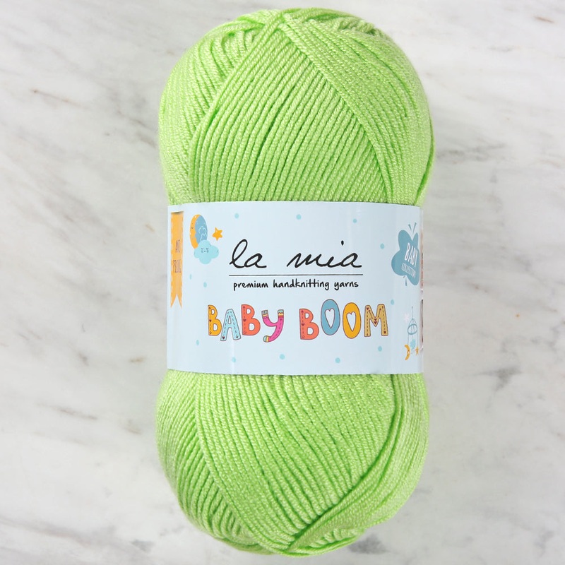 La Mia Baby Boom Yarn, Light Green – 494