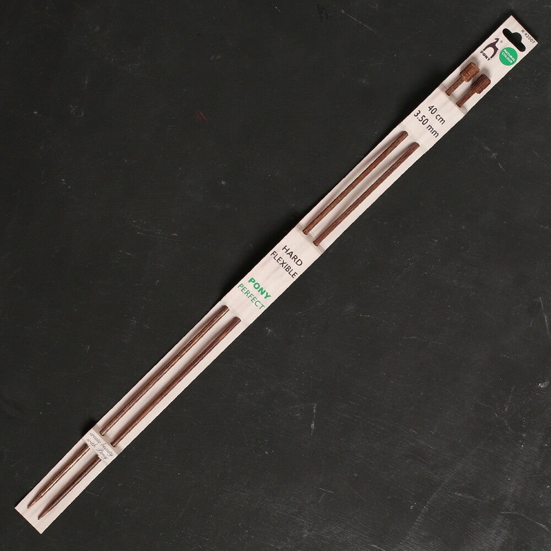 Pony Perfect 3.5 mm 40 cm Wooden Knitting Needle – 42007