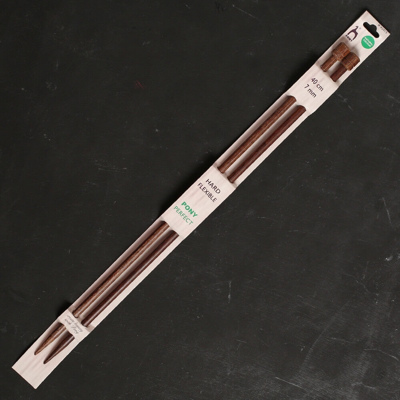 Pony Perfect 7 mm 40 cm Wooden Knitting Needle – 42015