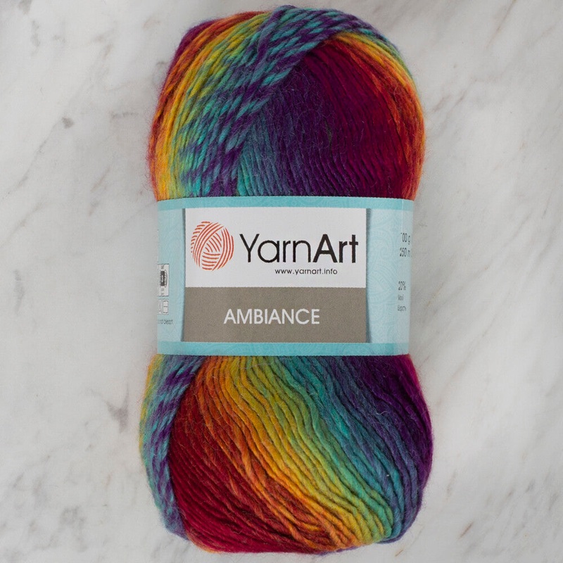 YarnArt Ambiance Knitting Yarn, Variegated – 154