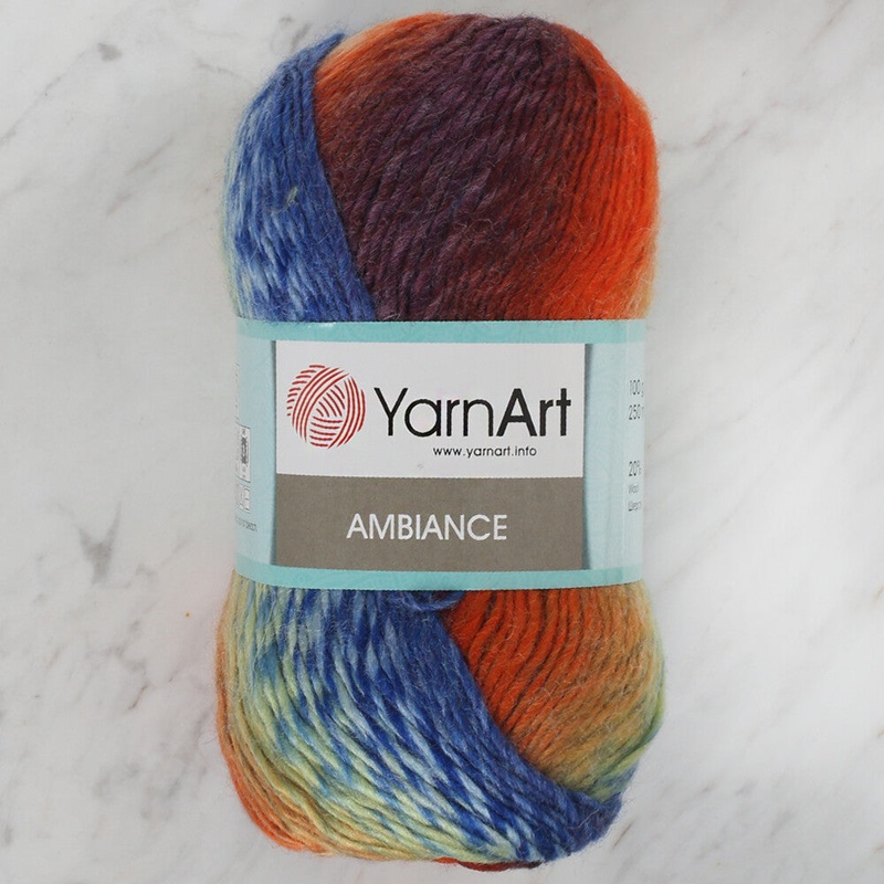 YarnArt Ambiance Knitting Yarn, Variegated – 157