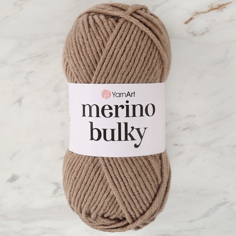 YarnArt Merino Bulky Yarn, Beige – 218