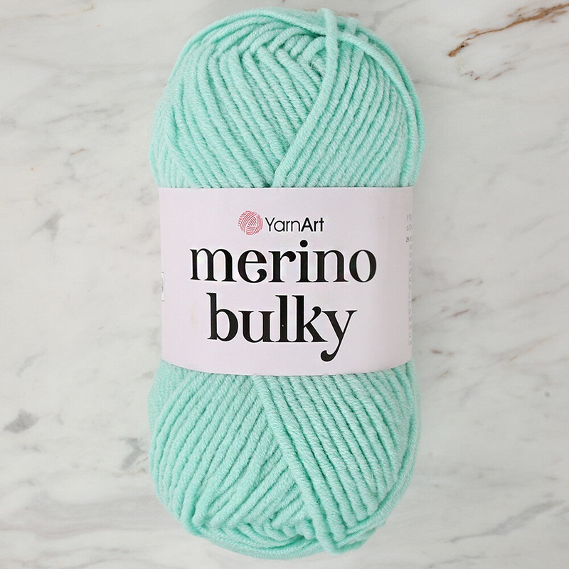 YarnArt Merino Bulky Yarn, Light Green – 841