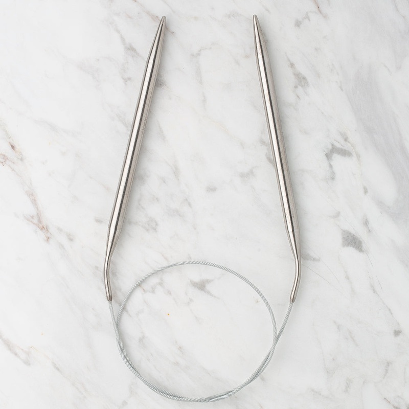 Kartopu 7mm 60 cm Steel Circular Knitting Needles