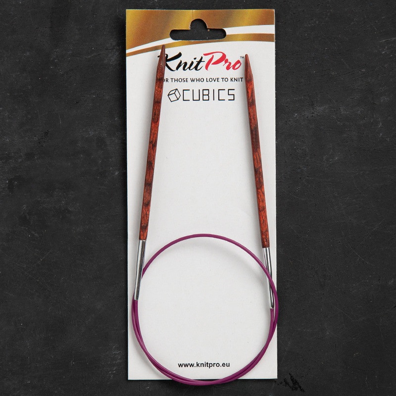 KnitPro Symfonie Cubics 5mm 60cm Cubic Circular Needle – 25326