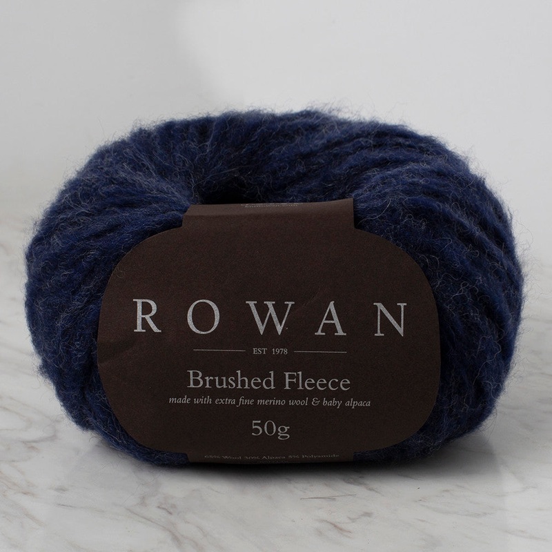 Rowan Brushed Fleece Yarn, Blue Grotto – 272