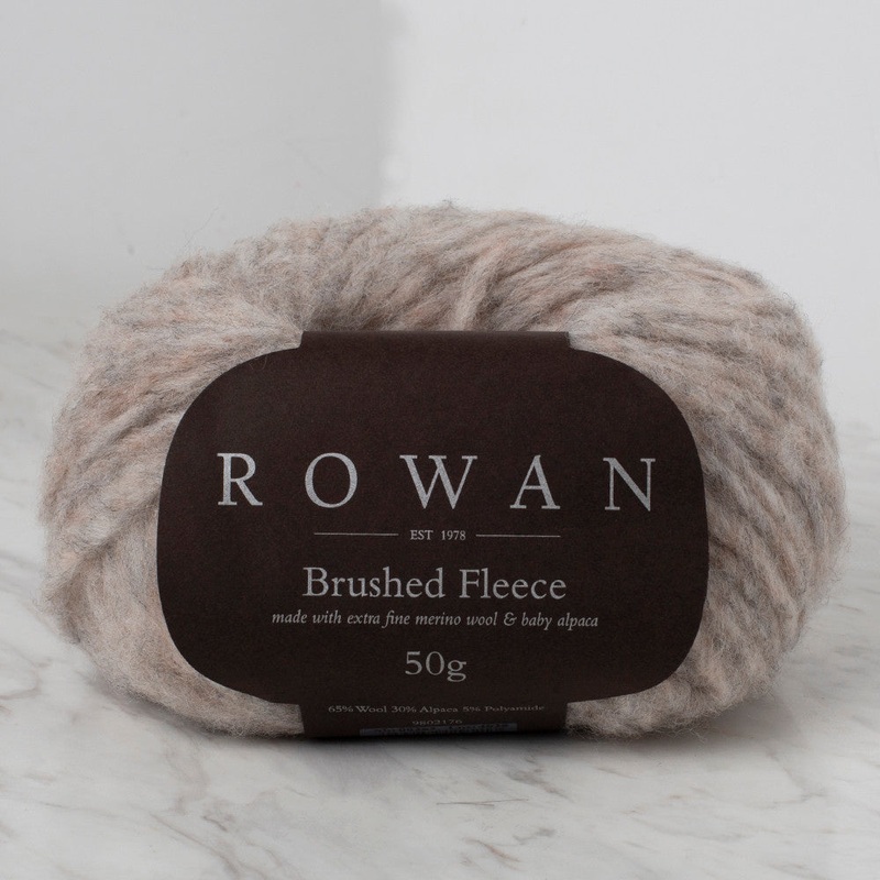 Rowan Brushed Fleece Yarn, Cairn – 263
