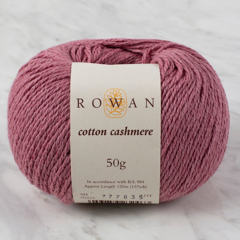 Rowan Cotton Cashmere Yarn, Cinnabar – 215