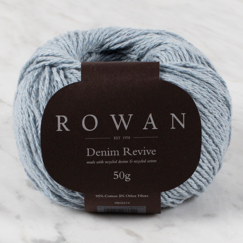 Rowan Denim Revive 50gr Yarn, Bluewash – 00211