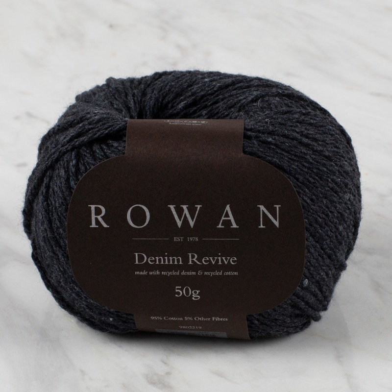 Rowan Denim Revive 50gr Yarn, Darkness – 00217