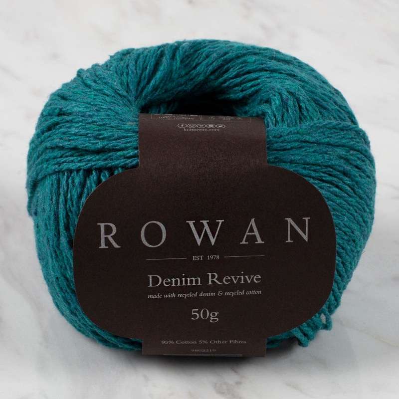 Rowan Denim Revive 50gr Yarn, Jade – 00221
