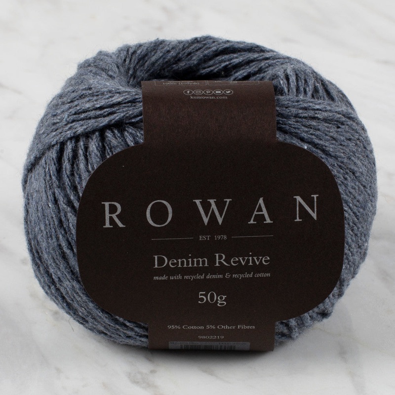 Rowan Denim Revive 50gr Yarn, Silt – 00216