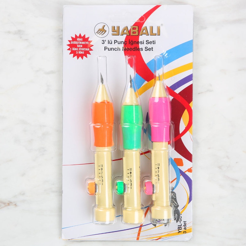 Yabal Set of 3 Punch Needles – YBL-081