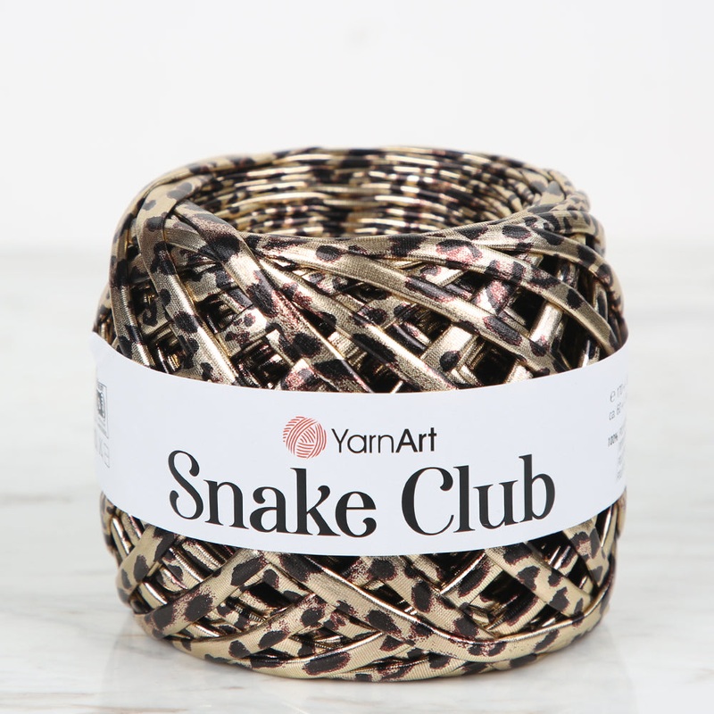 YarnArt Snake Club Leopard Print Rope – 5102